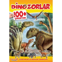 Çıkartma Kitabı / Dinozorlar 100+ Çıkartma