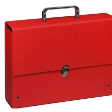 Seven - Saplı Kutu Dosya / Kırmızı