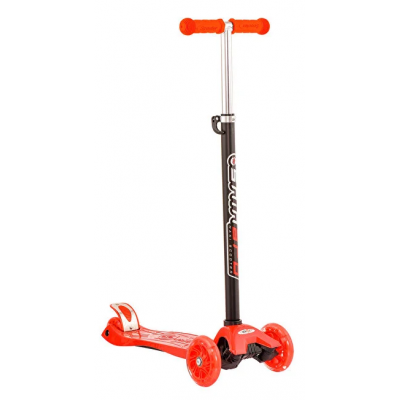 Işıklı Maxi Scooter / Kırmızı