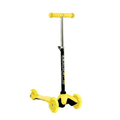 Işıklı Mini Scooter / Sarı