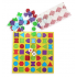 Colour Shapes Renkli Ahşap Taşlı Zeka Oyunu