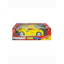 Kutulu Uzaktan Kumandalı Ful Fonksiyon 1:12 Şarjlı Famous Araba-SARI