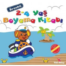 Örnekli 2-4 Yaş Boyama Kitabı