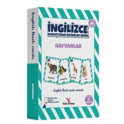 İngilizce Konuşturan Kelime Kartları / Hayvanlar