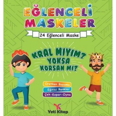 Eğlenceli Maskeler / Kral - Korsan