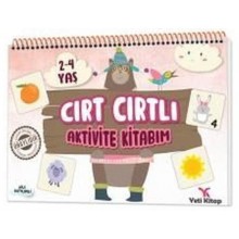 CırtCırtlı Aktivite Kitabım / 2-4 yaş