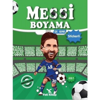 Futbolcular Boyama Kitabı / Messi