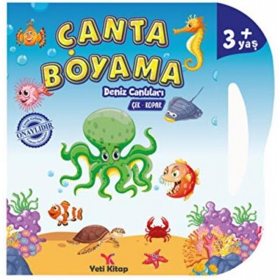 Çanta Boyama / Deniz Canlıları