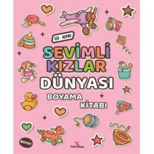 Sevimli Kızlar Dünyası Boyama Kitabı