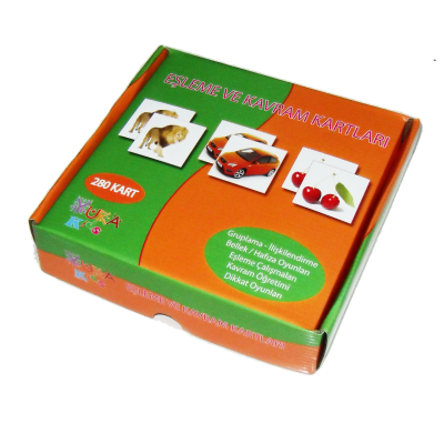 Eşleme ve Kavram Kartları (272 kart)