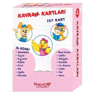 Yumurcak Kavram Kartları