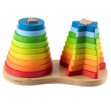 Ahşap Gökkuşağı Kule