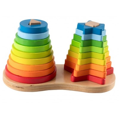 Ahşap Gökkuşağı Kule