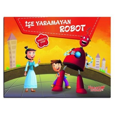 İşe Yaramayan Robot / 3 Boyutlu Kitap
