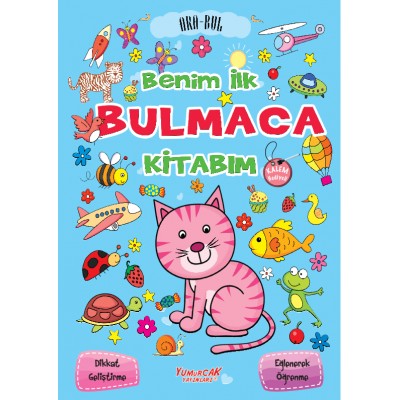 Benim İlk Bulmaca Kitabım - Mavi