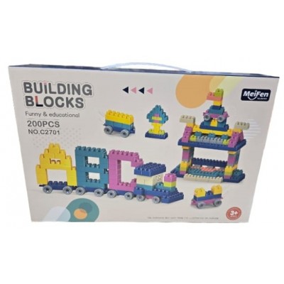 Yuplay - Eğlenceli Bloklar / 200 parça