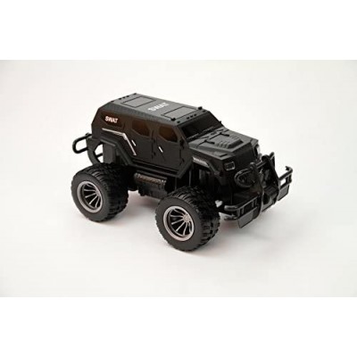 Uzaktan Kumandalı Full Fonksiyon Şarjlı Swat Jeep-SİYAH