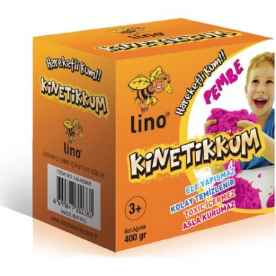 Kinetik Kum 400 Gr Pembe
