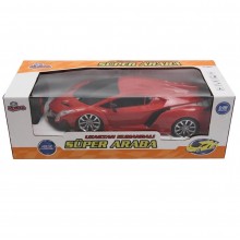Uzaktan Kumandalı Full Fonksiyon 1:16 Işıklı Süper Araba Extra-KIRMIZI