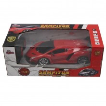 Kutulu Uzaktan Kumandalı Full Fonksiyon Işıklı Şampiyon Araba 1:20-KIRMIZI
