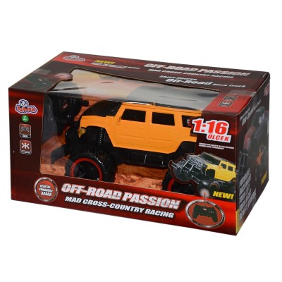 Uzaktan Kumandalı Full Fonksiyonlu Şarjlı Amerikan Jeep -TURUNCU