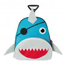 Zoozy - Köpekbalığı Anaokulu Çekçekli Çanta