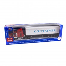 Oyuncak Metal Tır Mack Truck Container Işıklı Sesli 34 Cm