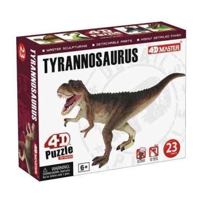 4D Puzzle T-rex