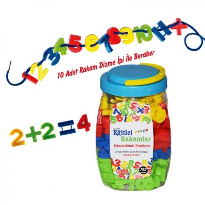 King Kids Eğitici Sayılar 192 Parça