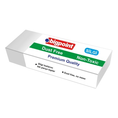 Dust-Free Silgi Beyaz - Küçük Boy