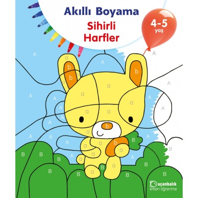 Akıllı Boyama Sihirli Harfler 4-5 Yaş