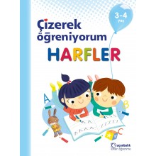 Çizerek Öğreniyorum - Harfler 3-4 Yaş