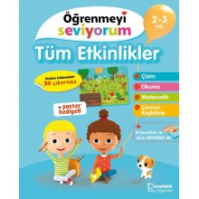 Öğrenmeyi Seviyorum – Tüm Etkinlikler 2-3 Yaş