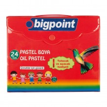 Bigpoint Pastel Boya 24 Renk Çantalı