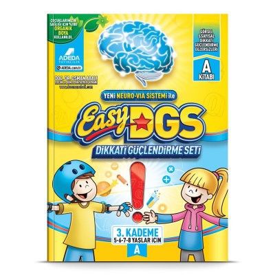 Easy Dikkati Güçlendirme Seti 5-8 Yaş A