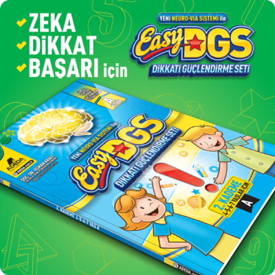 Easy Dikkati Güçlendirme Seti 4-7 Yaş A