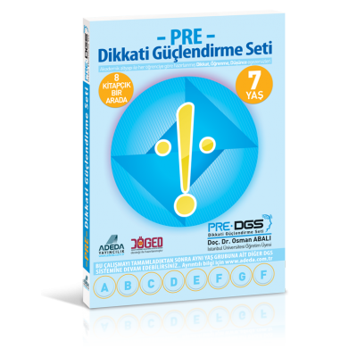 Pre Dikkati Güçlendirme Seti 7 Yaş Set