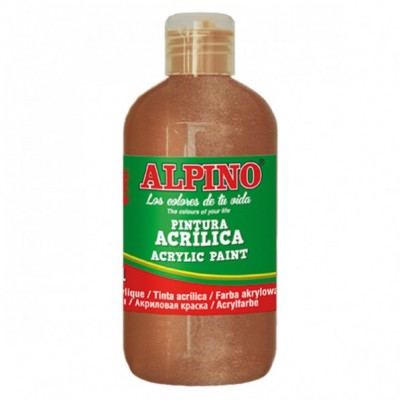 Alpino Akrilik Boya - Metalik Bronz 250 ML