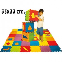 Eva Puzzle 33x33cmx7mm Hayvanlar