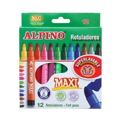 Alpino 12 Li Maxi Keçeli Boya