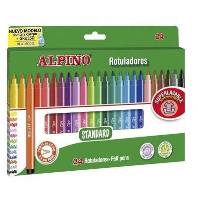 Alpino 24 Lü Standart Keçeli Boya