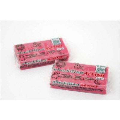 Plastisin 50 gr - Pembe