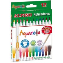 Alpino Aquarelle 12 Li Keçeli Boya