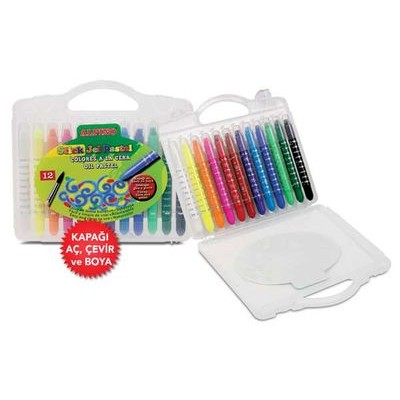 Alpino 12 Li Stick Jel Pastel Boya