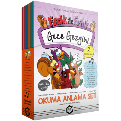 Fındık ile Fıstık Okuma Anlama Seti 2. Sınıf