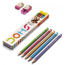 Doms Z1 Kurşun Kalem 12'li + Silgi + Kalemtraş