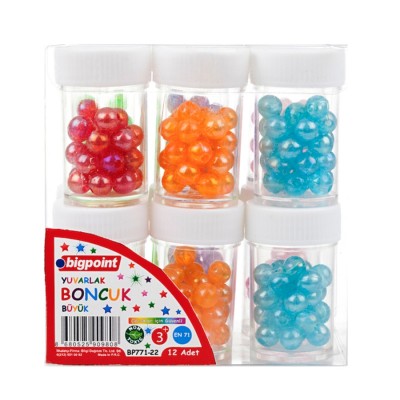 Bigpoint Yuvarlak Boncuk (Büyük Boy) Kırmızı