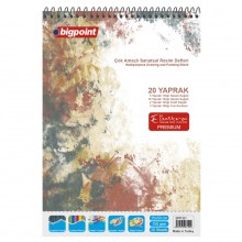 Çok Amaçlı Sanatsal Resim Defteri - 110 gr 20 Yaprak 35x50cm 