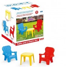 Masa Ve 2 Li Sandalye Set