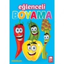 Eğlenceli Boyama-Sebzeler